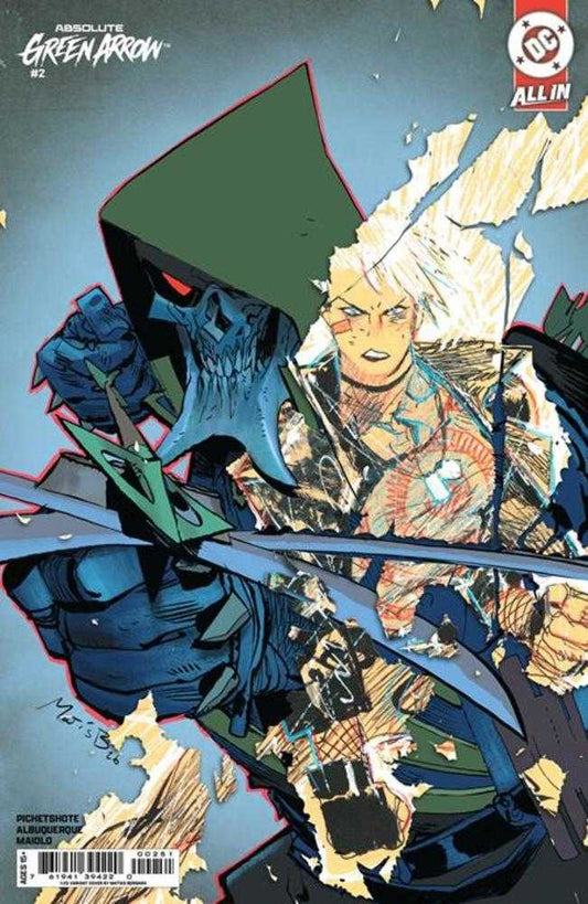 Absolute Green Arrow #2 (Of 6) Cover E 1:25 Matias Bergara Card Stock Variant (NM)