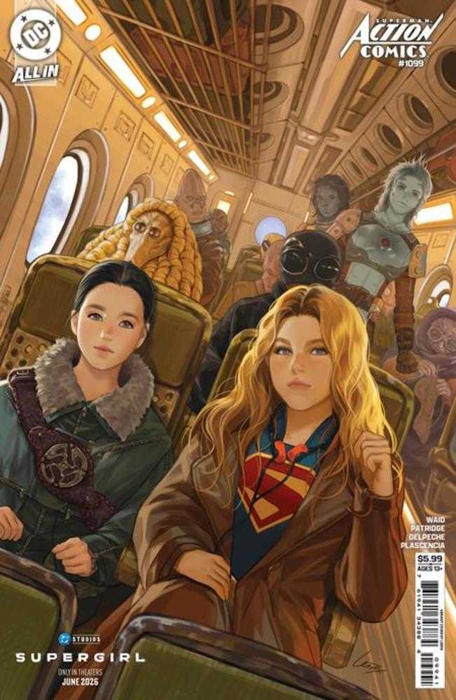 Action Comics #1099 Cover D Lesley Leirix Li Supergirl Movie Card Stock Variant (The Reign Of The Superboys) (NM)