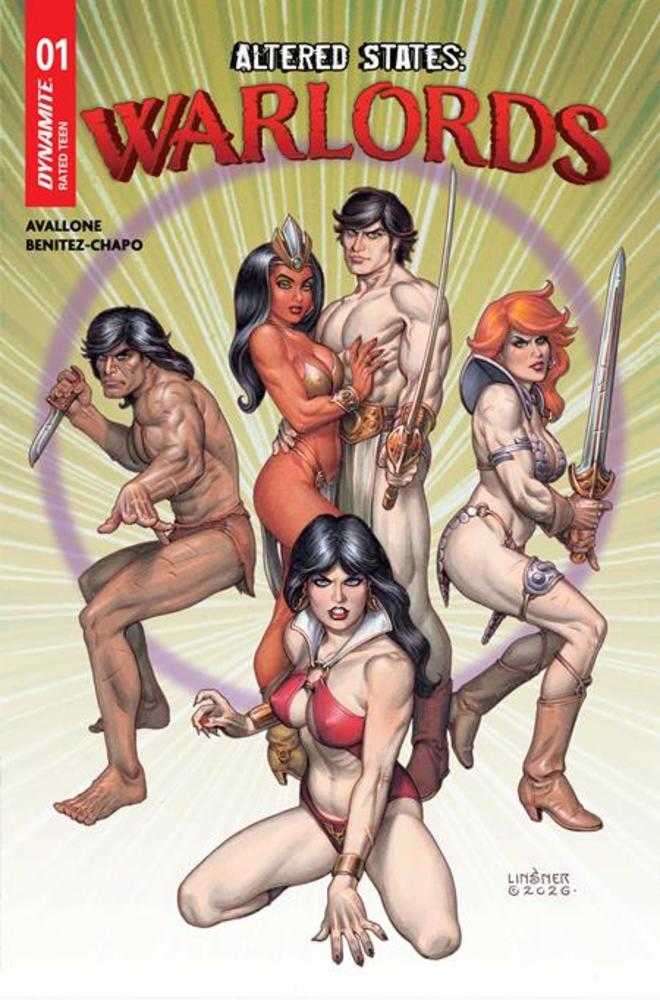 Altered States Warlords #1 Cover A Joseph Michael Linsner (NM)