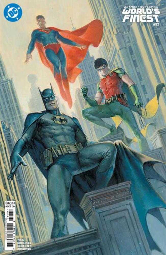 Batman Superman Worlds Finest #52 Cover C Davide Paratore Card Stock Variant (NM)