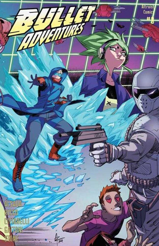 Bullet Adventures #8 Cover B Andre Risso Francesca Cittarelli Connecting Variant (NM)