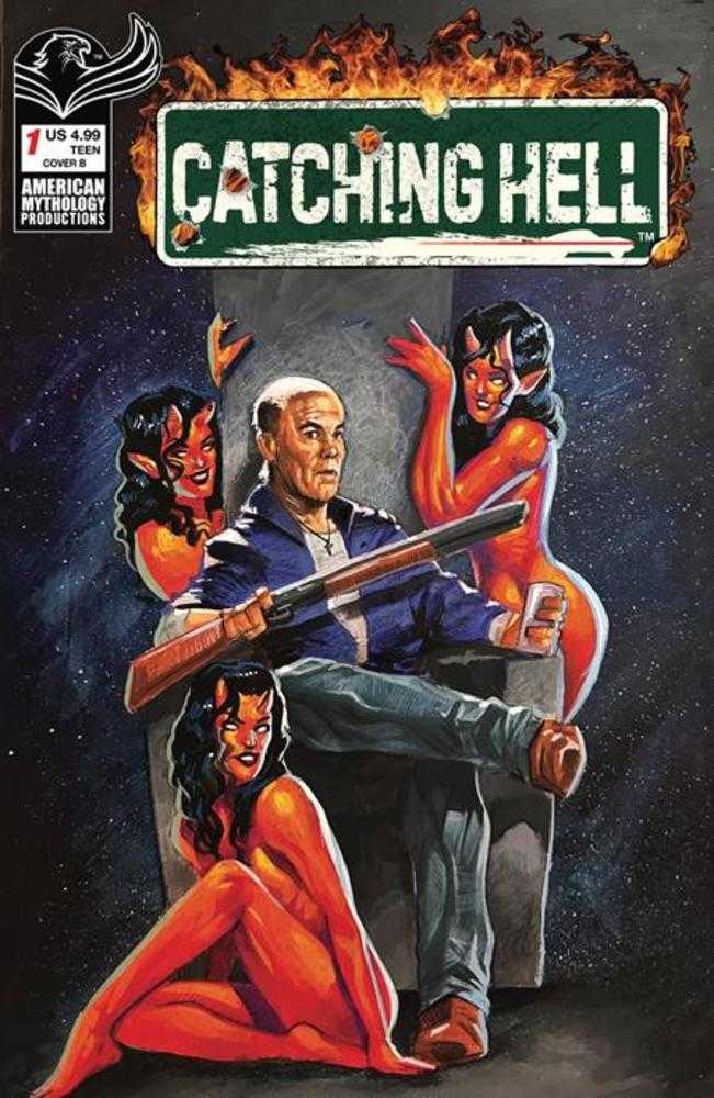 Catching Hell Feat Reggie Bannister #1 Cover B Paul Maitland Variant (NM)