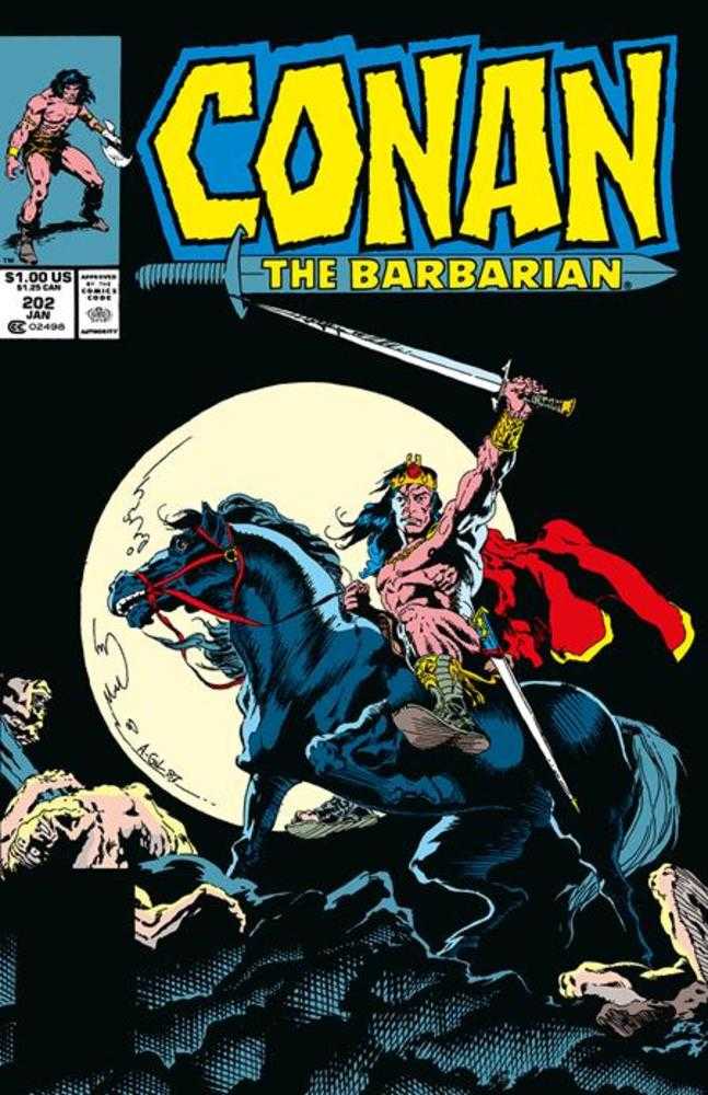 Conan The Barbarian The Original Comics Omnibus Volume 08 Direct Market Edition Armando Gil Cover (Mature) (NM)