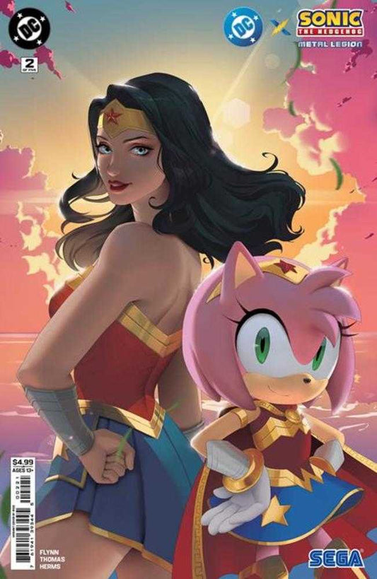 DC X Sonic The Hedgehog The Metal Legion #2 (Of 5) Cover B R1 C0 Card Stock Variant (NM)