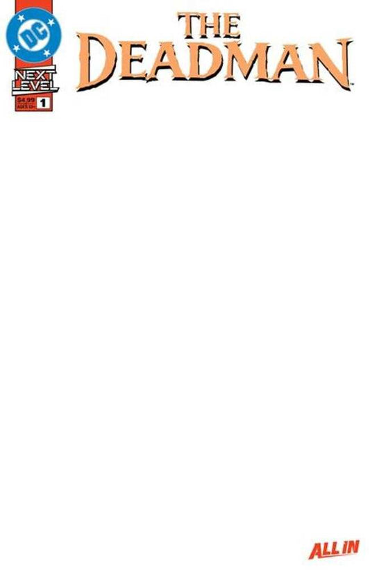 Deadman #1 (Of 6) Cover F Blank Card Stock Variant (NM)