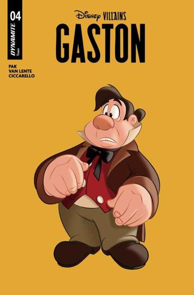 Disney Villains Gaston #4 Cover B Animation Art Variant (NM)