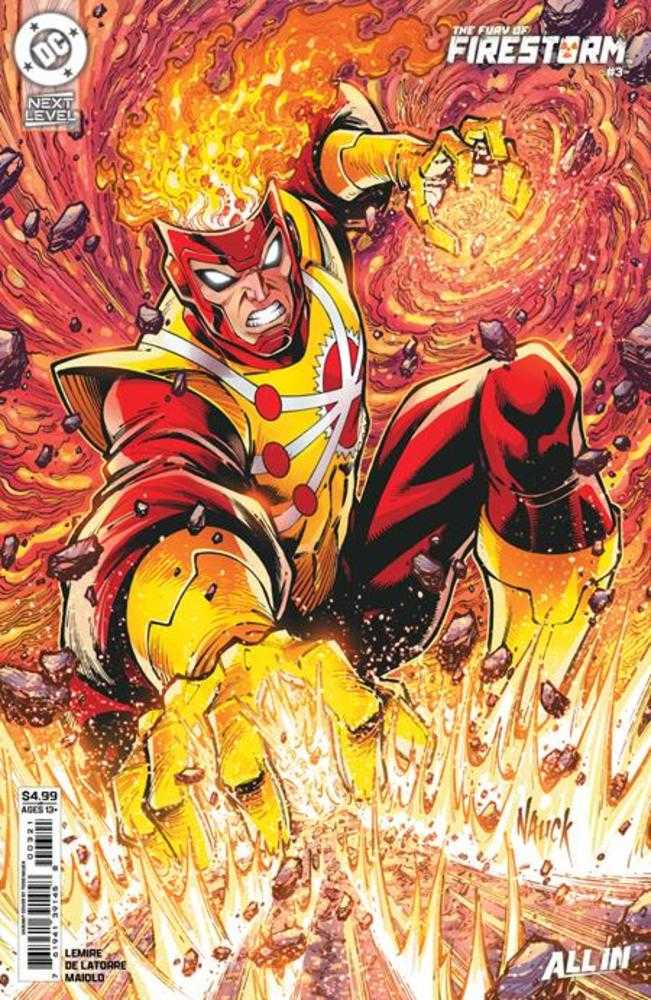 Fury Of Firestorm #3 (Of 8) Cover B Todd Nauck Card Stock Variant (NM)
