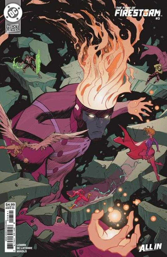 Fury Of Firestorm #3 (Of 8) Cover D Stephen Green Card Stock Variant (NM)