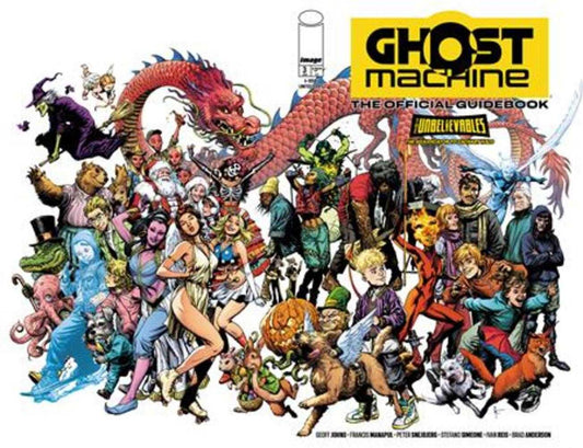 Ghost Machine The Official Guidebook #3 (Of 5) Cover A Gary Frank & Brad Anderson Wraparound (NM)