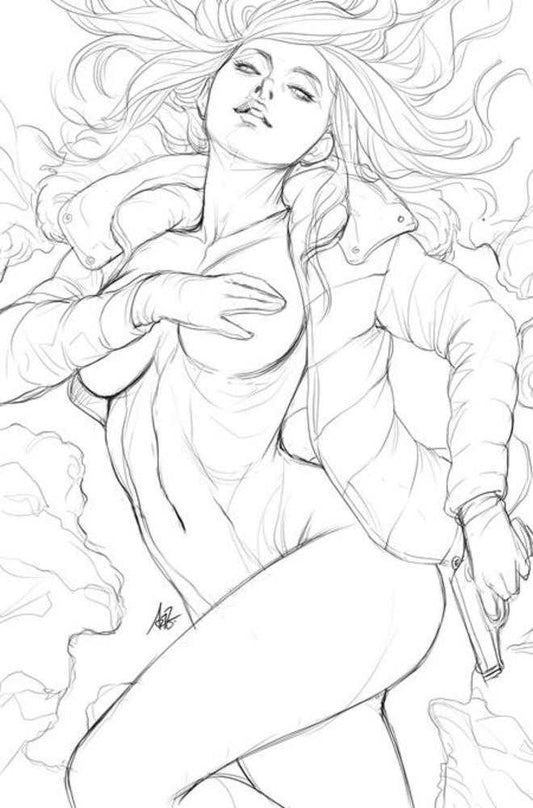 Gun Honey Doubles Down #1 (Of 4) Cover L Artgerm Inks Full Art Variant (Mature) (NM)