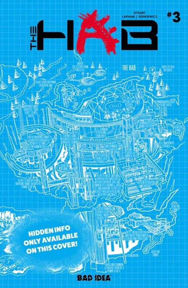 Hab #3 (Of 6) Cover C David Lapham Blueprint Variant (NM)