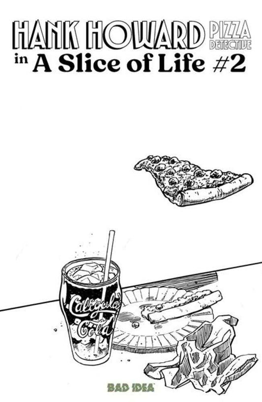 Hank Howard Pizza Detective A Slice Of Life #2 (Of 2) Cover C David Lapham Pizza Sketch Variant (NM)