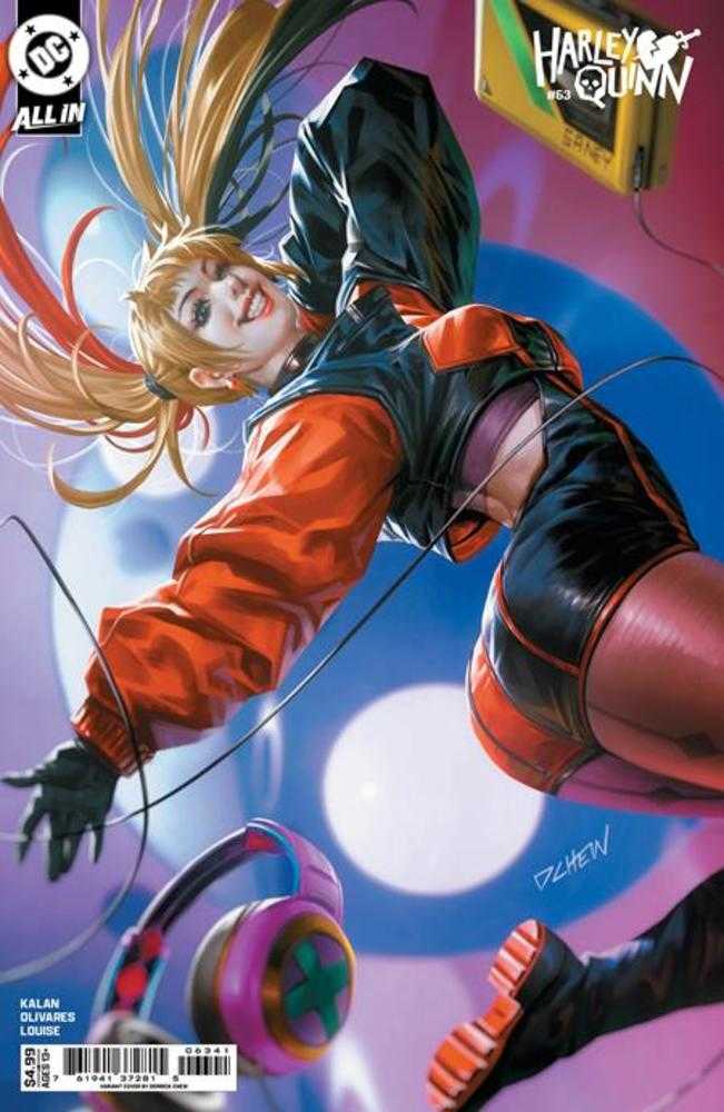 Harley Quinn #63 Cover D Derrick Chew Card Stock Variant (NM)