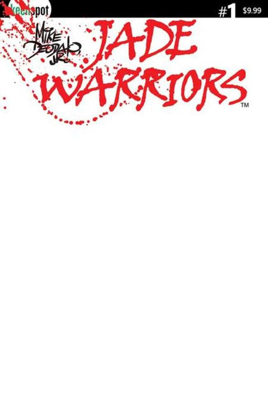 Jade Warriors #1 Cover C Blank Sketch Variant (NM)