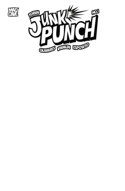 Junk Punch #1 (Of 5) Cover D Blank Sketch Variant (Mature) (NM)