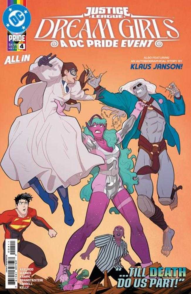 Justice League Dream Girls A DC Pride Event #4 (Of 4) Cover A Brandt&Stein (NM)