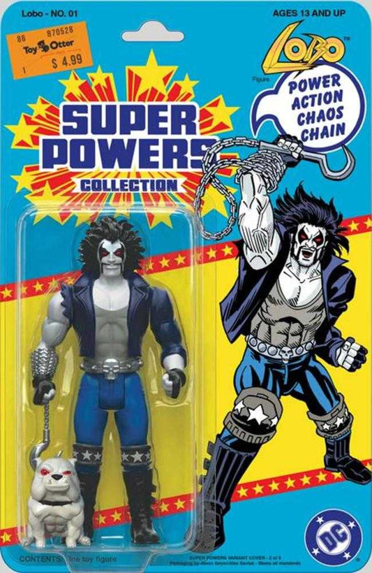 Lobo #1 Facsimile Edition Cover B Jason Geyer & Alex Saviuk Lobo Super Powers Card Stock Variant (NM)