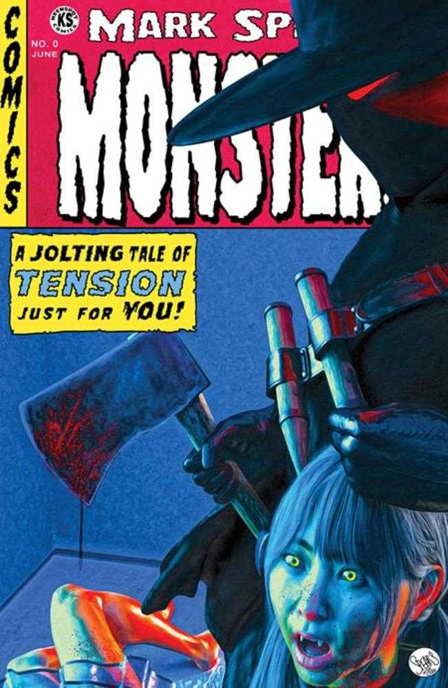 Mark Spears Monsters #0 Deluxe Edition (One Shot) Cover C Mark Spears Crime Suspen Stories 22 Homage Variant (NM)