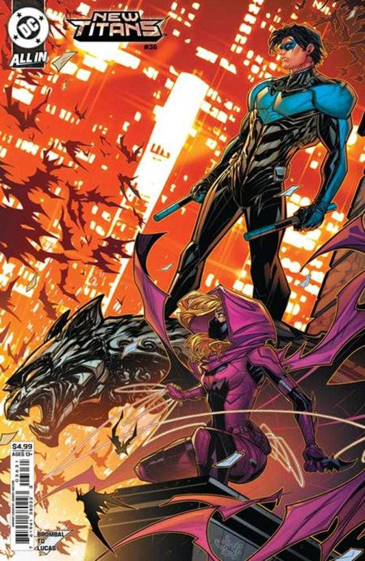 New Titans #36 Cover C Jonboy Meyers Card Stock Variant (NM)