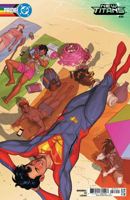 New Titans #36 Cover D Rachael Stott DC Pride Card Stock Variant (NM)