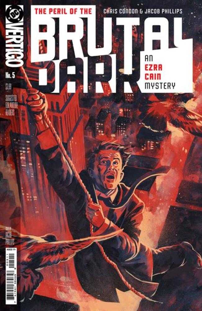 The Peril Of The Brutal Dark An Ezra Cain Mystery #5 (Of 6) Cover A Jacob Phillips (Mature) (NM)