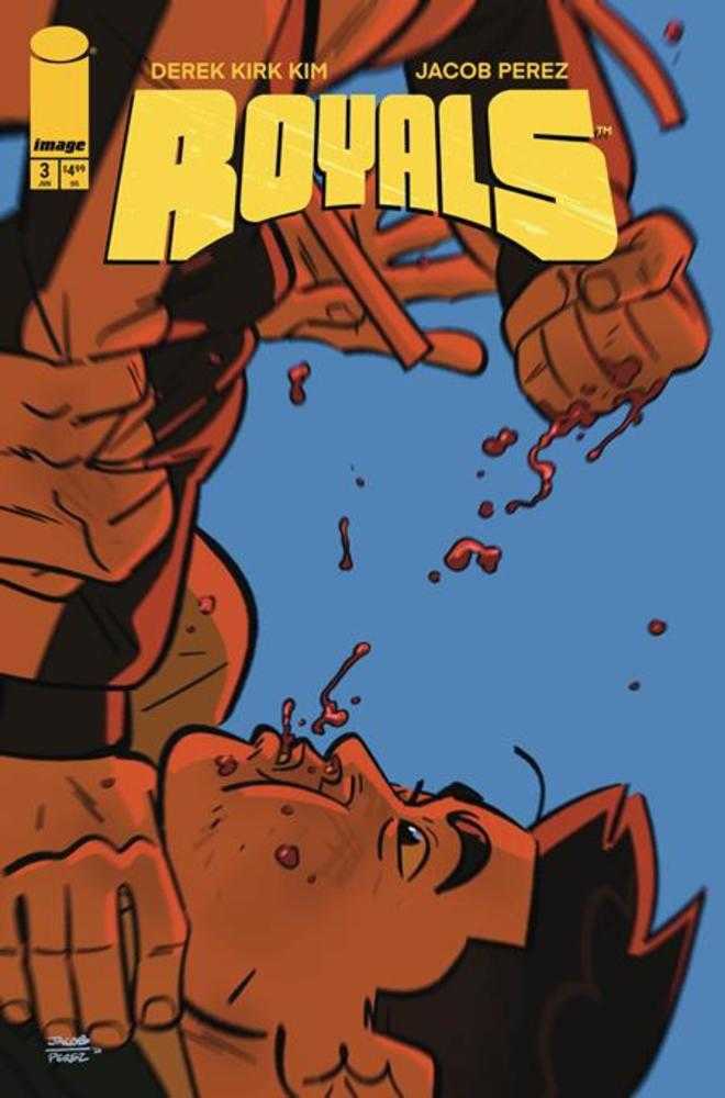 Royals #3 (Of 6) Cover B Jacob Perez Blue Variant (Mature) (NM)