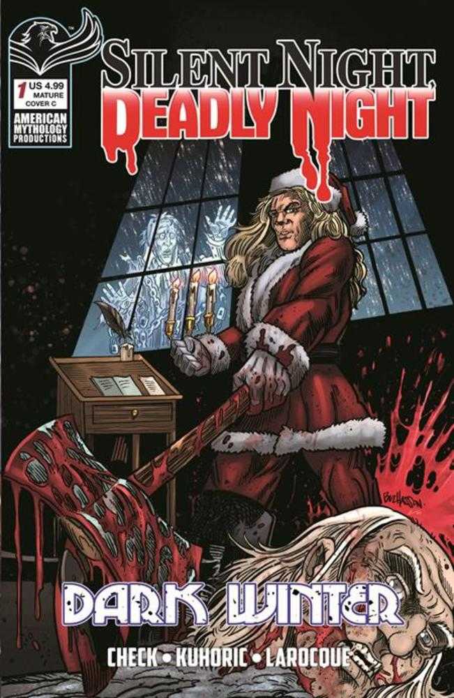 Silent Night Deadly Night Dark Winter #1 (Of 2) Cover C Buz Hasson Variant (Mature) (NM)