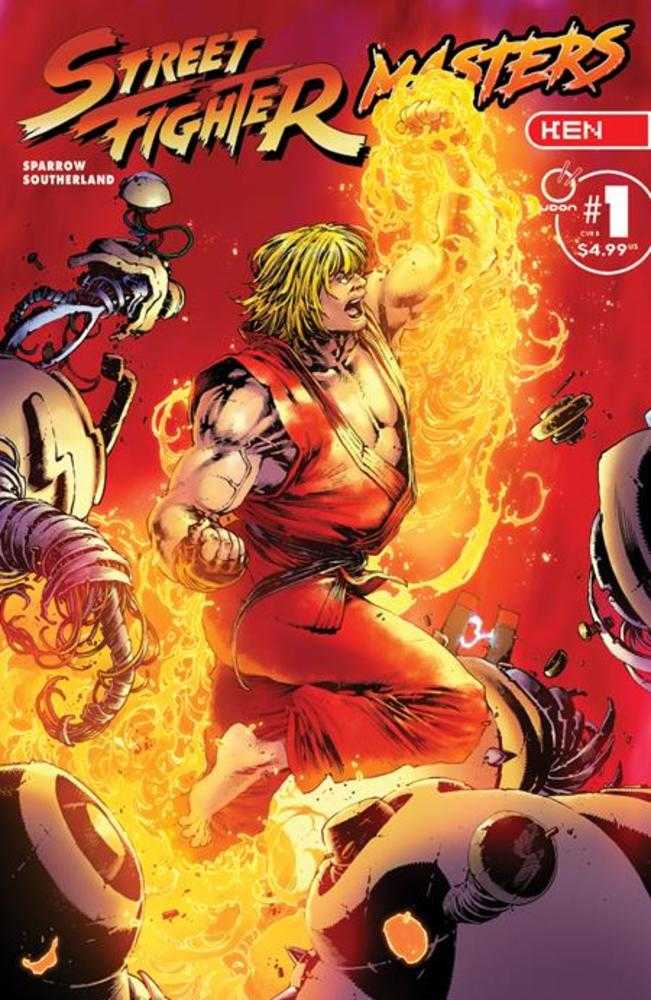 Street Fighter Masters Ken #1 (One Shot) Cover B Matthew Weldon Variant (NM)
