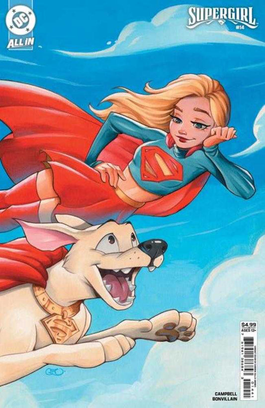 Supergirl #14 Cover D Chrissie Zullo Uminga Card Stock Variant (The Reign Of The Superboys) (NM)