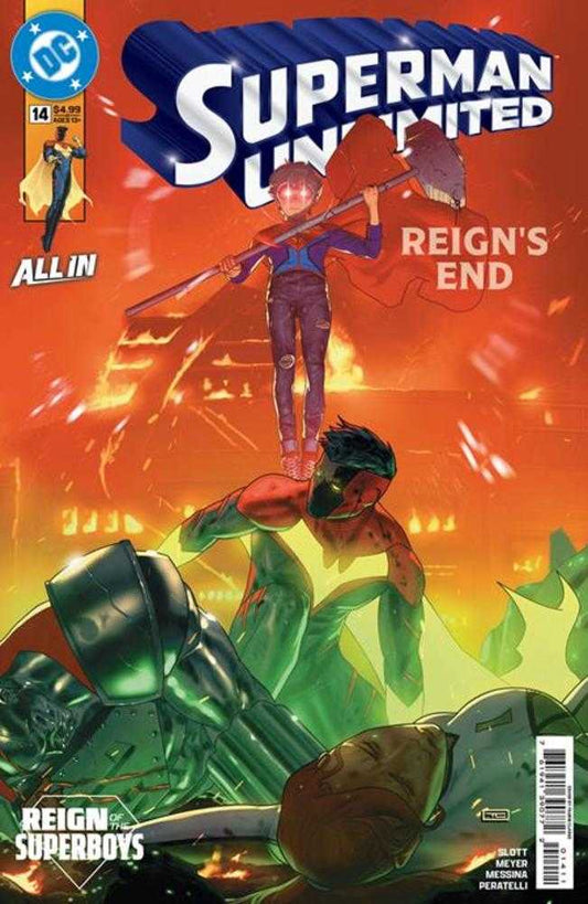 Superman Unlimited #14 Cover A Taurin Clarke (The Reign Of The Superboys) (NM)