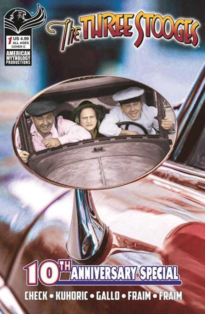 Three Stooges American Mythology 10th Anniversary #1 Cover C Color Photo Variant (NM)