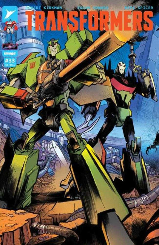 Transformers #33 Cover C Jason Howard & Annalisa Leoni Connecting Variant (NM)