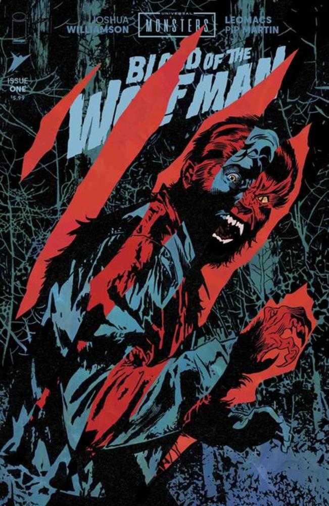 Universal Monsters Blood Of The Wolf Man #1 (Of 4) Cover I Michael Walsh Die Cut Foil Reveal Variant (NM)