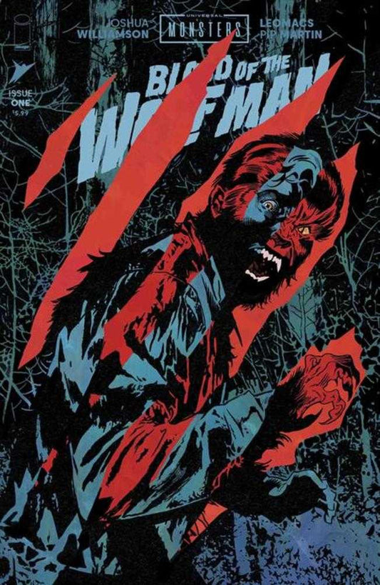 Universal Monsters Blood Of The Wolf Man #1 (Of 4) Cover I Michael Walsh Die Cut Foil Reveal Variant (NM)