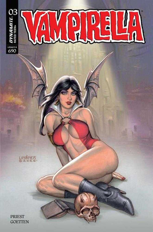 Vampirella (2026) #3 Cover C Joseph Michael Linsner Variant (NM)