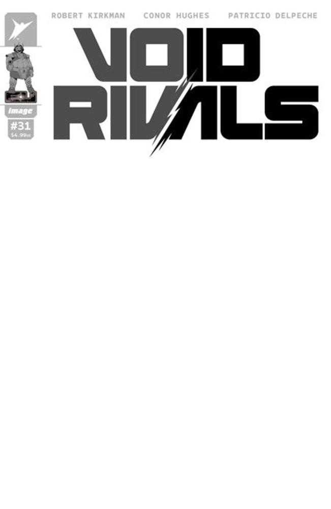 Void Rivals #31 Cover G Blank Sketch Variant (NM)