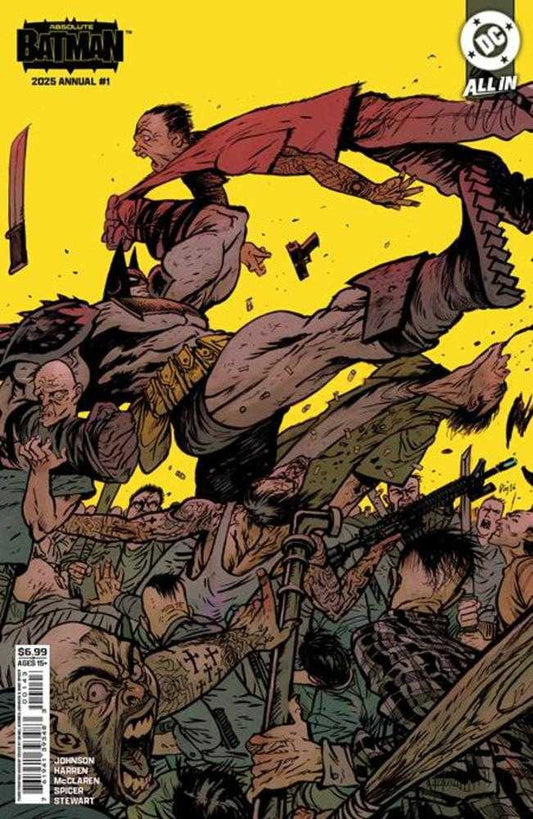 Absolute Batman 2025 Annual #1 (One Shot) 3rd Print Cover C Daniel Warren Johnson Card Stock Variant (NM)