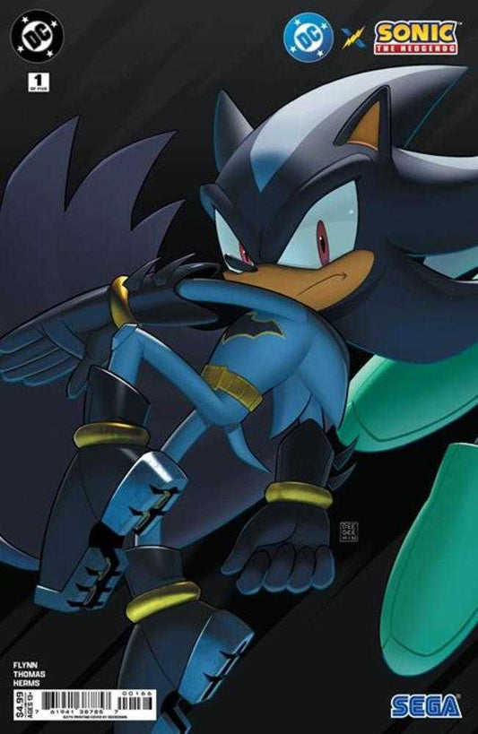 DC X Sonic The Hedgehog #1 (Of 5) 6th Print Deegeemin Connecting (NM)