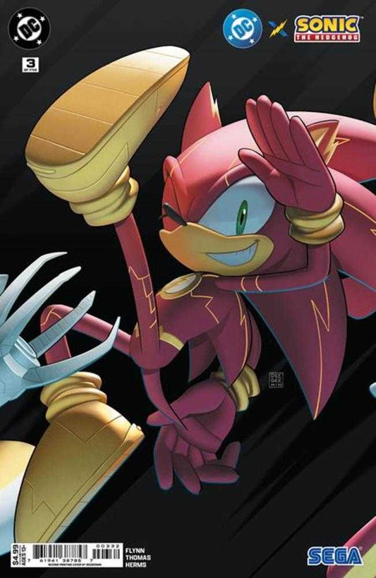 DC X Sonic The Hedgehog #3 (Of 5) 2nd Print Deegeemin Connecting (NM)