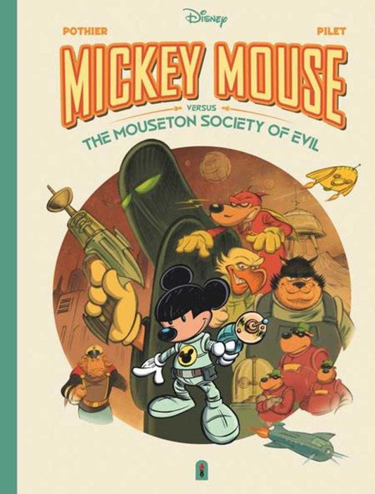Walt Disneys Mickey Mouse Versus The Mouseton Society Of Evil Hardcover (NM)