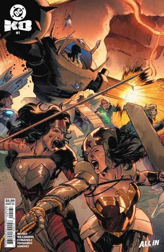 DC K.O. #1 (Of 5) 4th Print Cover B Javi Fernandez Connecting Card Stock Variant (NM)