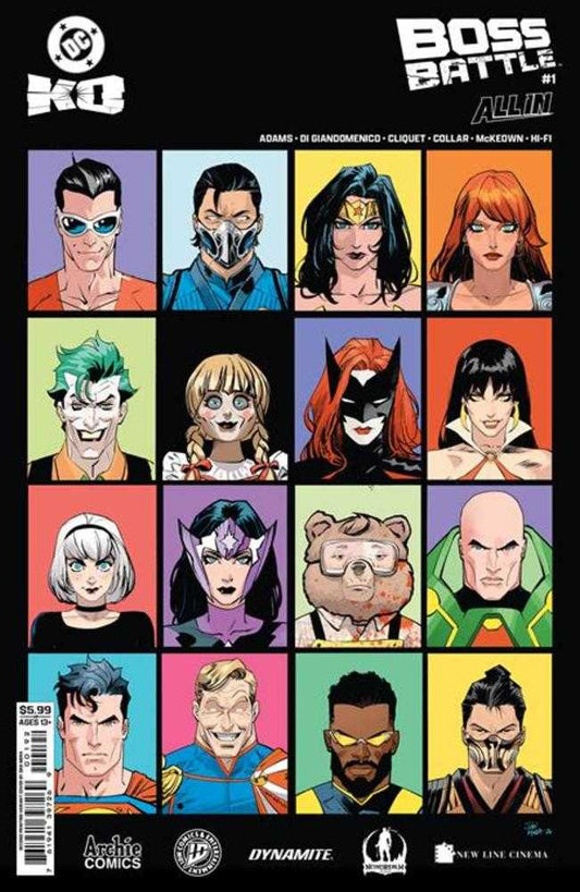 DC K.O. Boss Battle #1 (One Shot) 2nd Print Cover B Dan Mora Card Stock Variant (NM)