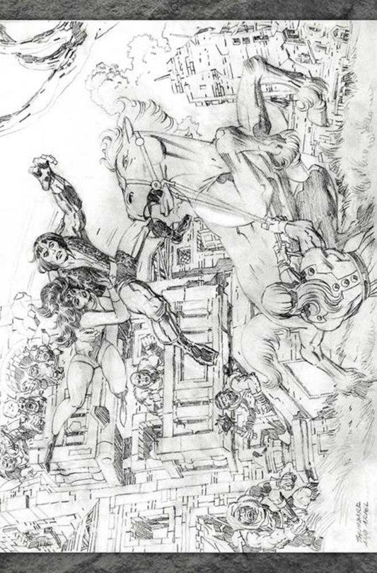 Thundarr The Barbarian #3 Cover M Foc Inc 1:7 Jack Kirby Model Sheet Full Art Variant (NM)