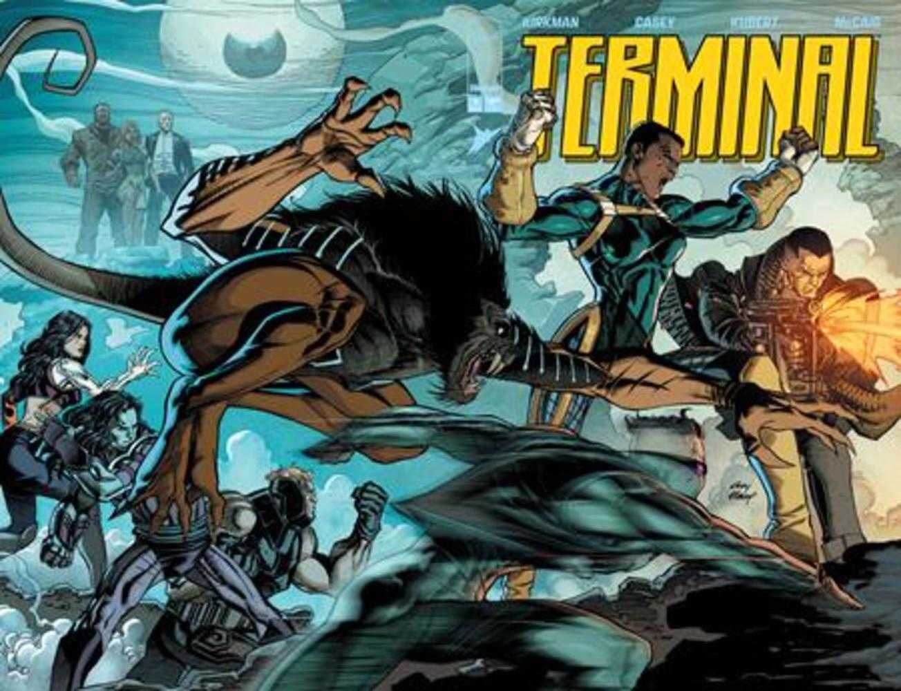 Terminal #1 Cover A Andy Kubert & Dave Mccaig Connecting Wraparound (Mature) (NM)