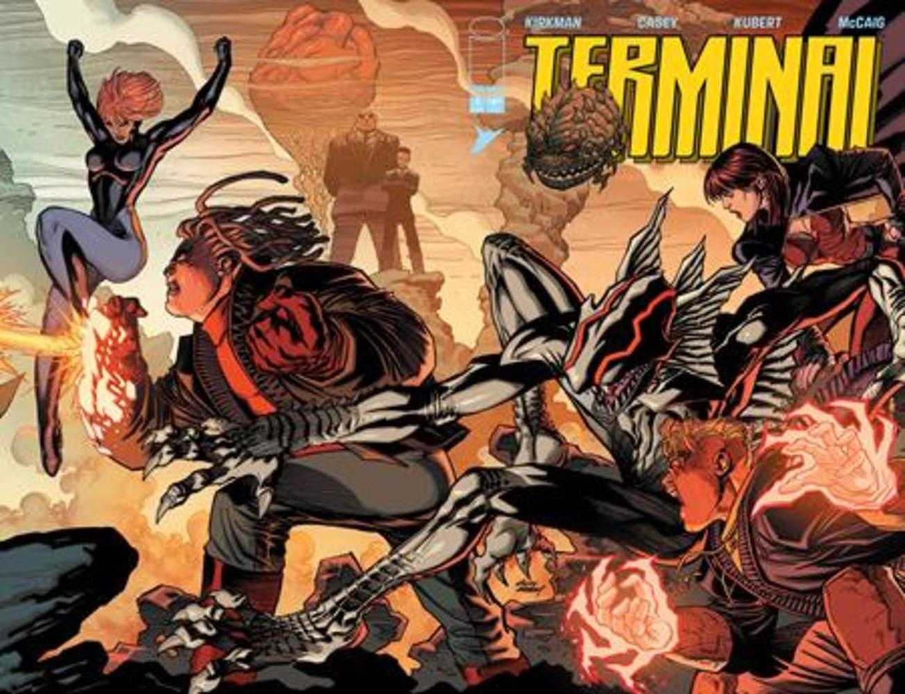 Terminal #1 Cover B Andy Kubert & Dave Mccaig Connecting Wraparound Variant (Mature) (NM)