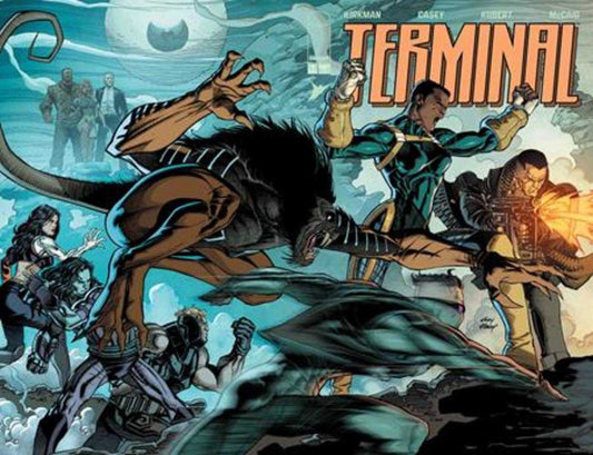 Terminal #1 Cover M Andy Kubert & Dave Mccaig Connecting Wraparound Chromium Variant (Mature) (NM)