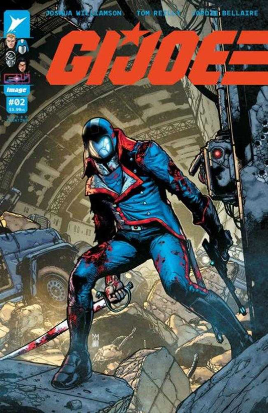 G.I. Joe #2 3rd Printing Cover B Doug Mahnke & David Baron Variant (NM)