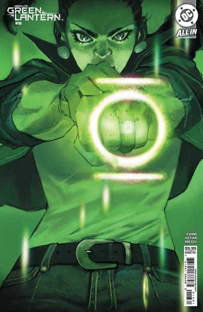 Absolute Green Lantern #16 Cover C Eric Canete Card Stock Variant (NM)