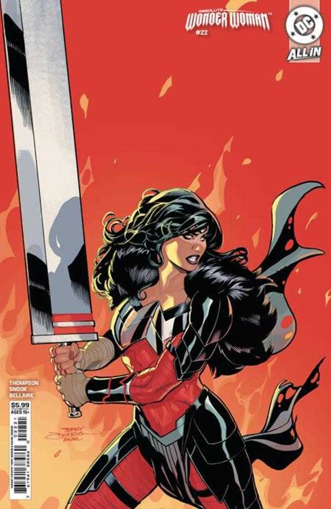Absolute Wonder Woman #22 Cover B Terry Dodson Card Stock Variant (NM)