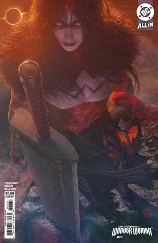 Absolute Wonder Woman #22 Cover C Rahzzah Card Stock Variant (NM)
